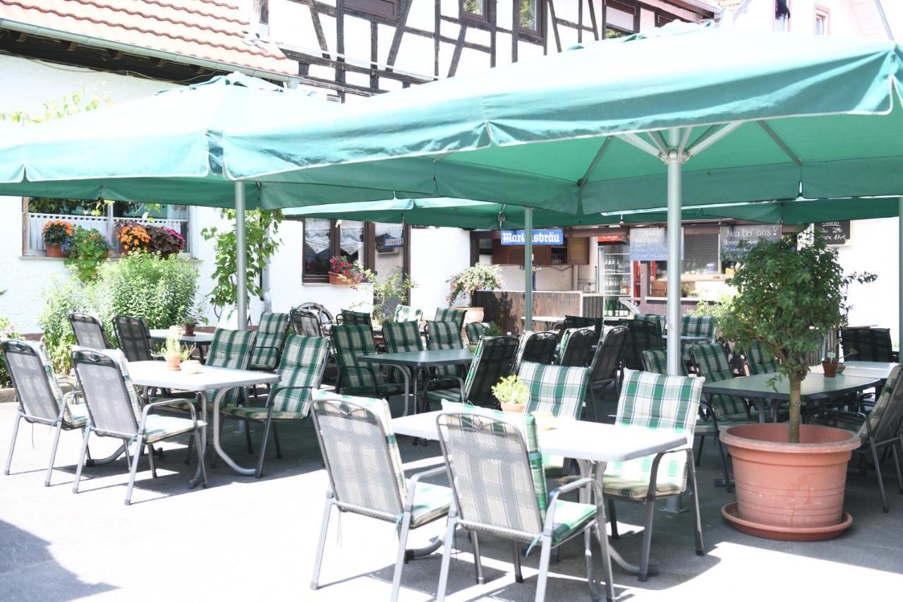 Hotel- Landgasthof Baumhof-Tenne Marktheidenfeld Eksteriør billede