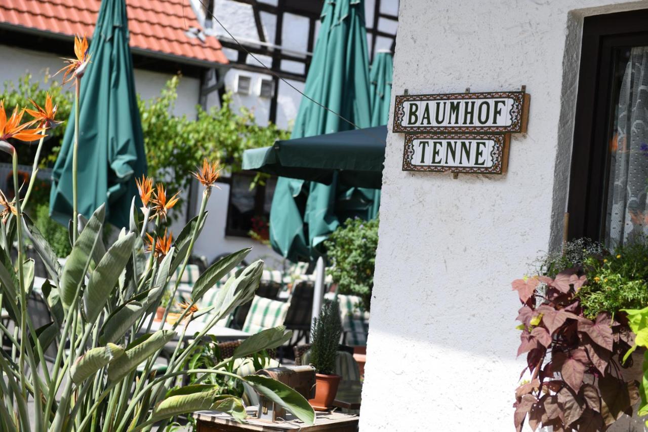 Hotel- Landgasthof Baumhof-Tenne Marktheidenfeld Eksteriør billede